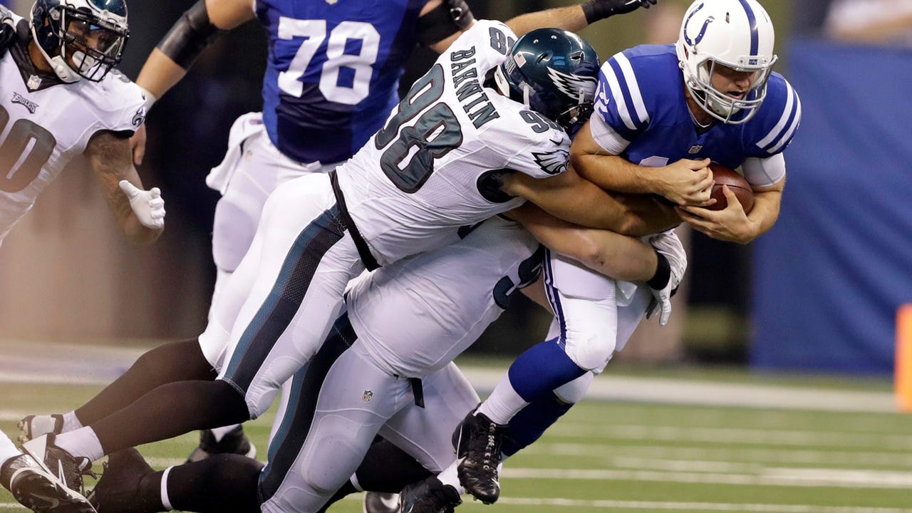 Colts struggle on both sides of ball in 33-23 loss to Eagles
